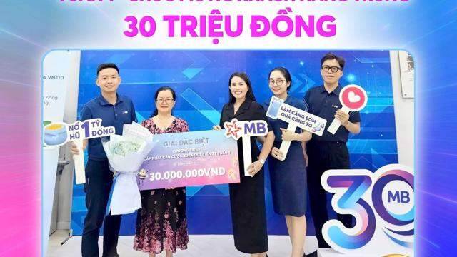 Cơ hội nhận đến 30 triệu vẫn tiếp diễn cho mọi khách hàng cập nhật thông tin căn cước công dân trên App MBBank