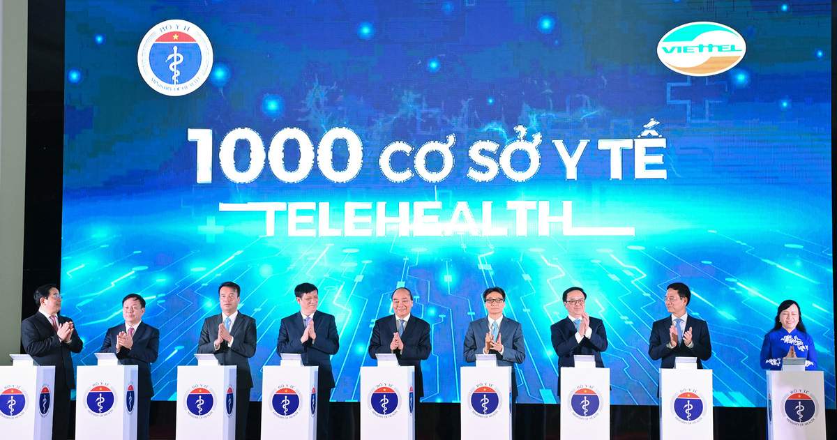 Bộ Y tế khai trương 1.000 cơ sở khám chữa bệnh từ xa với giải pháp Viettel Telehealth