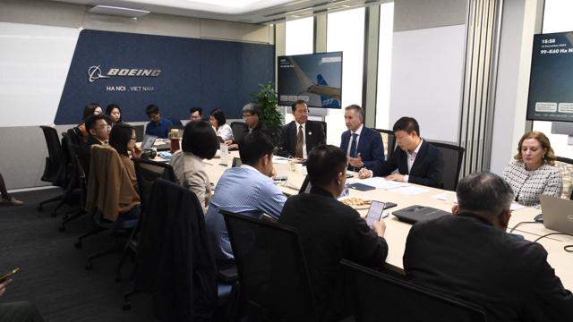 Boeing muốn đẩy mạnh hợp tác đầu tư với Việt Nam