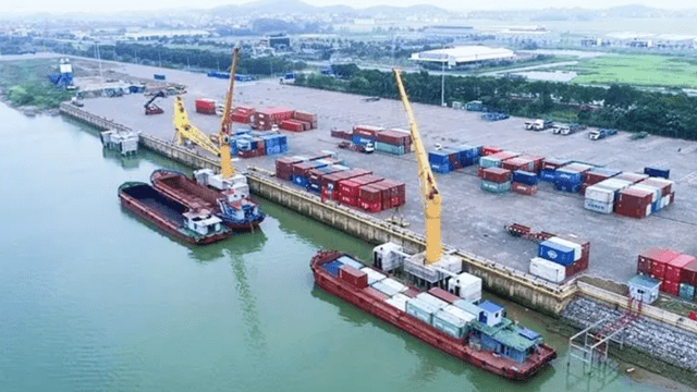 Công bố mở cảng cạn Đông Phố Mới (Lào Cai) có diện tích 50.000 m2