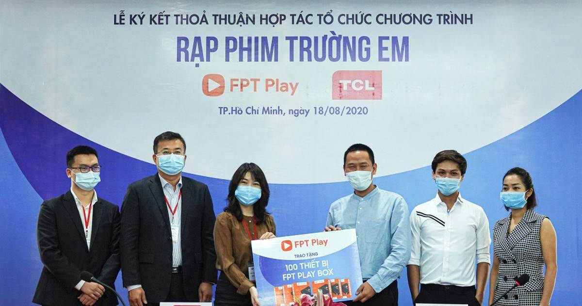 FPT Telecom và TCL Vietnam cùng khởi động ‘Rạp phim trường em’