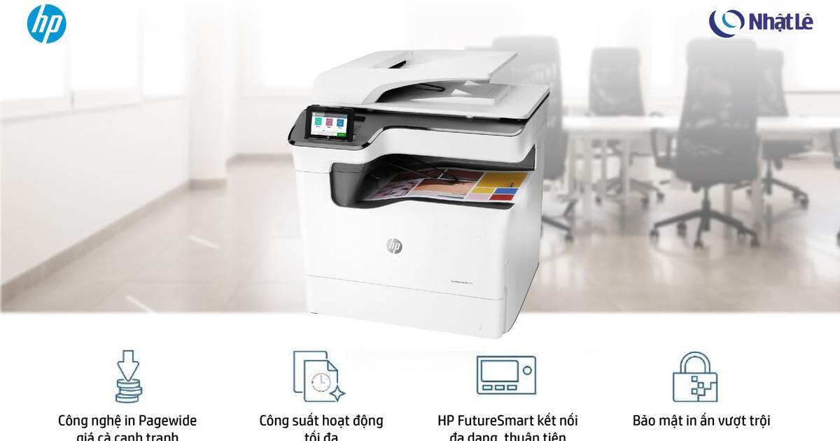 HP Pagewide MFP P77440dn – Máy in đa chức năng lý tưởng cho doanh nghiệp