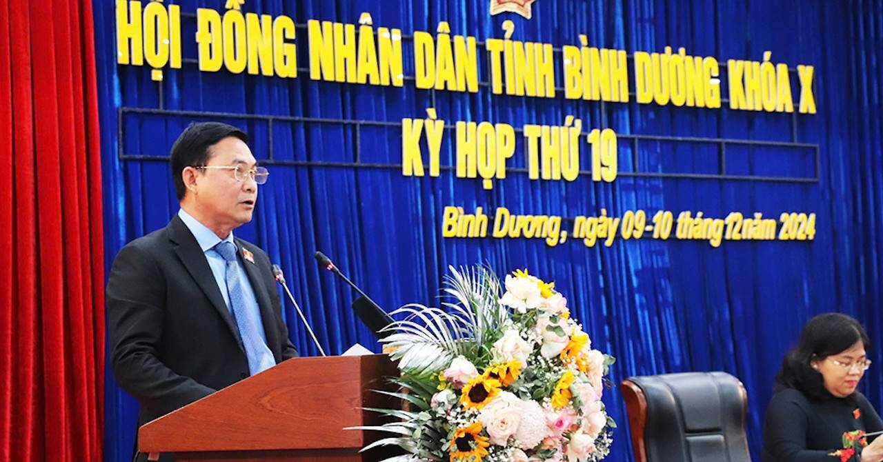 Kỳ họp 19, HĐND tỉnh Bình Dương thông qua 31 nghị quyết