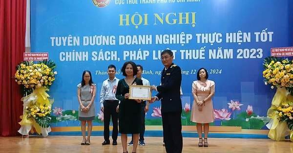 TP HCM tuyên dương 136 doanh nghiệp nộp thuế tiêu biểu