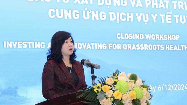 Thành công của hợp tác quốc tế về nâng cao năng lực và hiệu quả hoạt động của mạng lưới y tế cơ sở