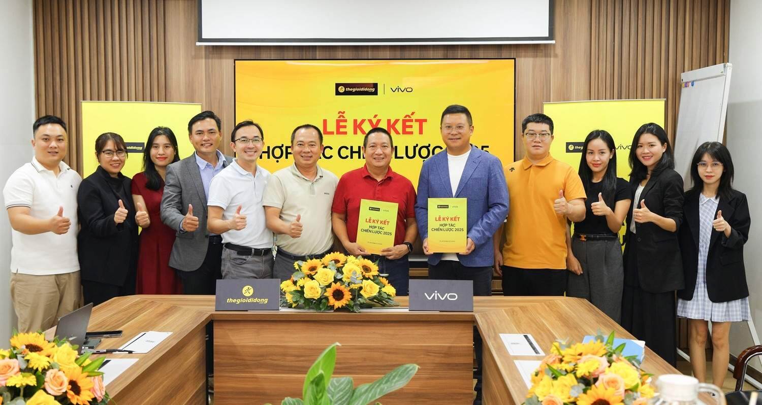 Thế Giới Di Động ‘bắt tay’ vivo nâng cao trải nghiệm khách hàng 
