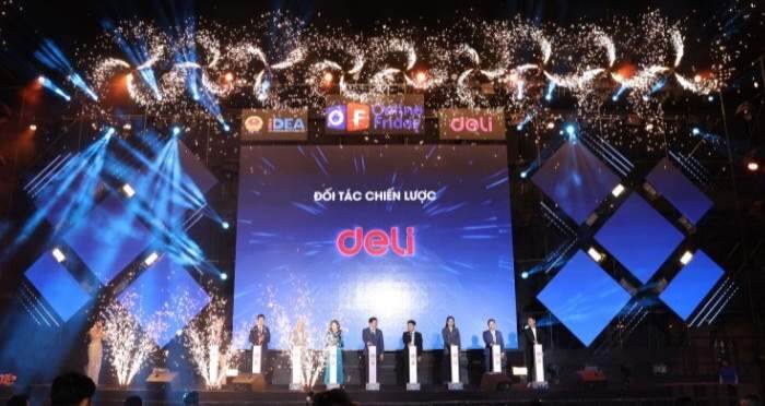 Văn phòng phẩm Deli đồng hành cùng Online Friday 2024 với loạt hoạt động đặc sắc