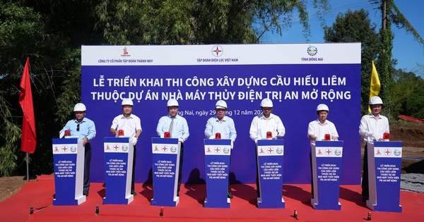 Xây dựng cầu Hiếu Liêm phục vụ dự án Nhà máy thủy điện Trị An mở rộng