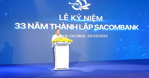 Sacombank 33 năm vững bước đồng hành cùng người dân và doanh nghiệp