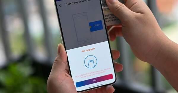 Ngân hàng lưu ý cách quét CCCD gắn chip để xác thực sinh trắc học thành công