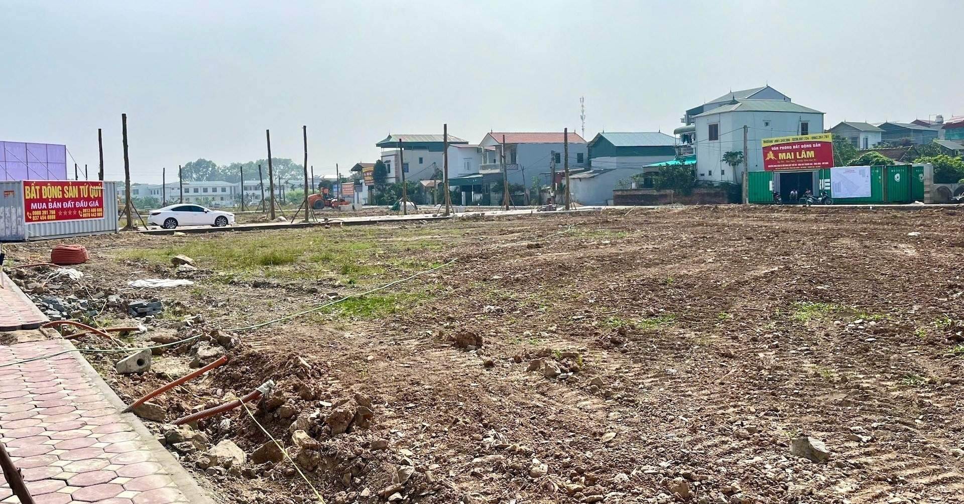 Dừng các phiên đấu giá 39 thửa đất ở Thanh Oai