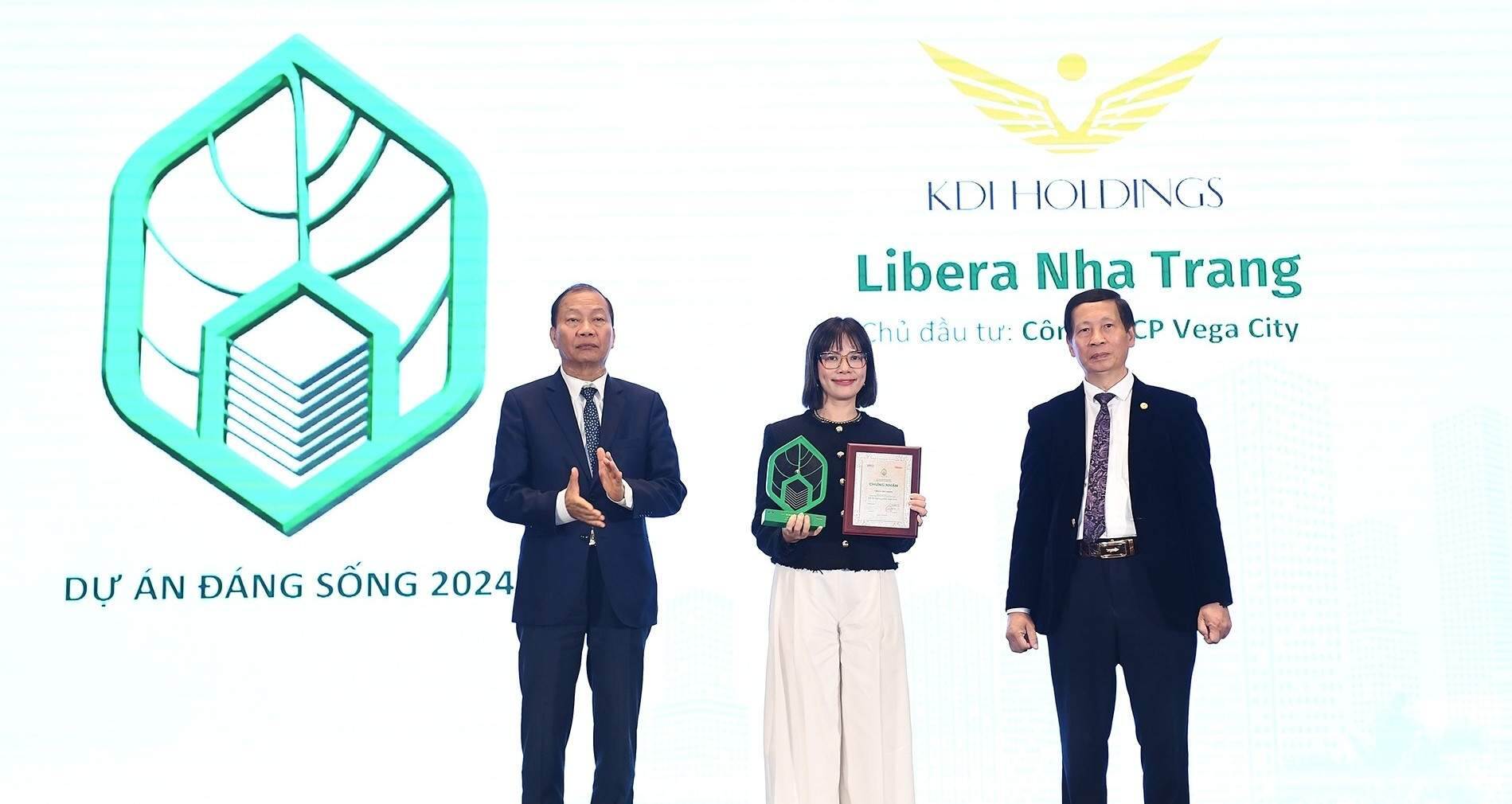 KDI Holdings nhận cú đúp giải thưởng tại bình chọn ‘Dự án đáng sống 2024’