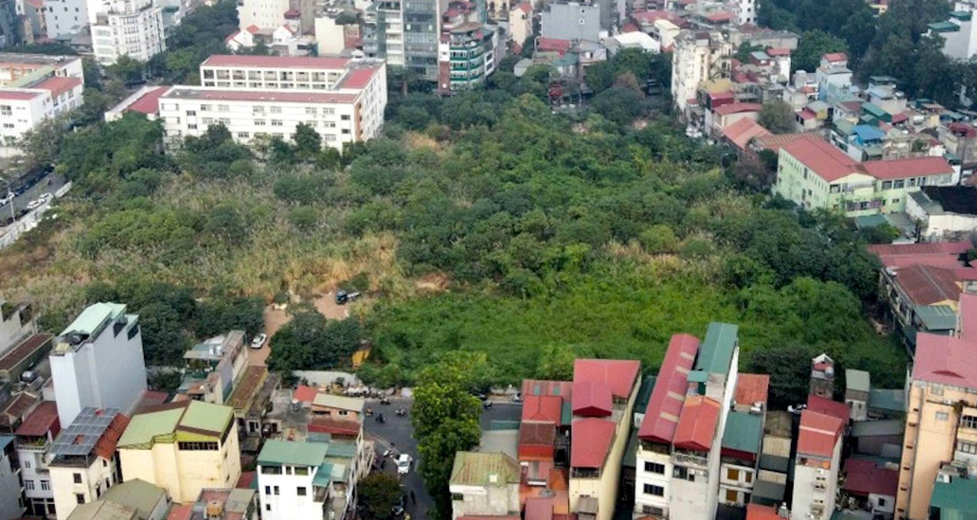 Khu đô thị có giá đất đắt đỏ nhất Hà Nội không xây nhà ở trên đất vàng Lò Đúc