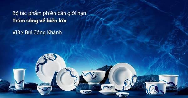 Giải mã bộ tác phẩm “Trăm sông về biển lớn” VIB dành tặng khách hàng tiền gửi
