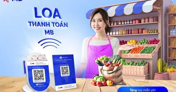 Loa Thanh toán MB – Giải pháp giao dịch thông minh cho mọi ngành nghề