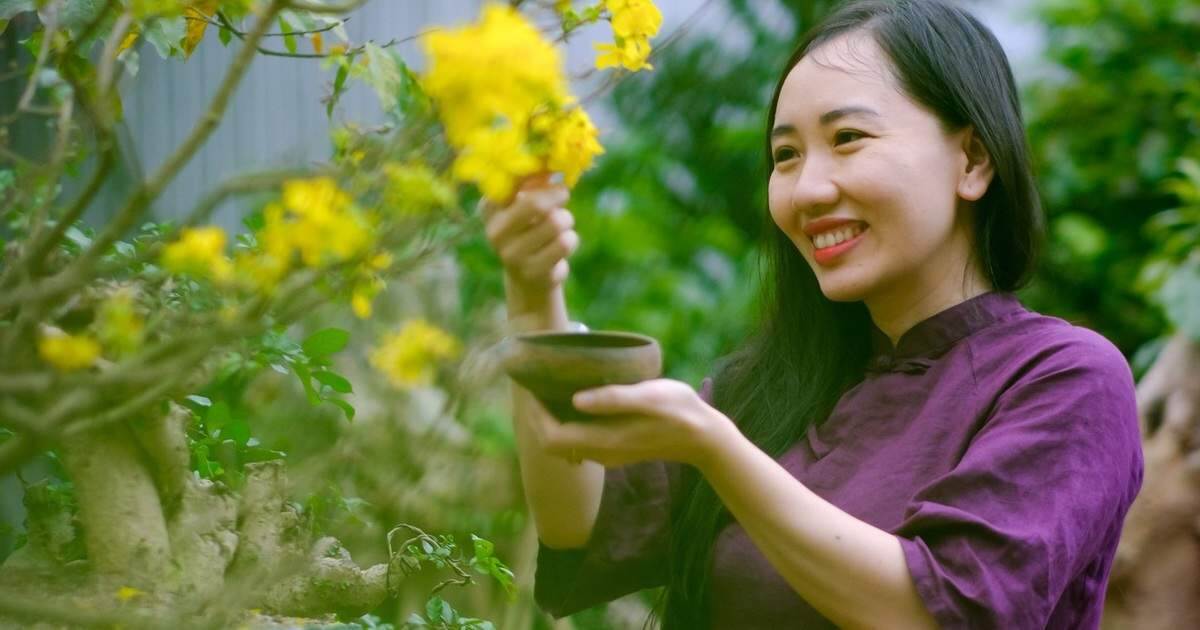 Nữ tiến sĩ luyện trà ‘nhị độ mai’