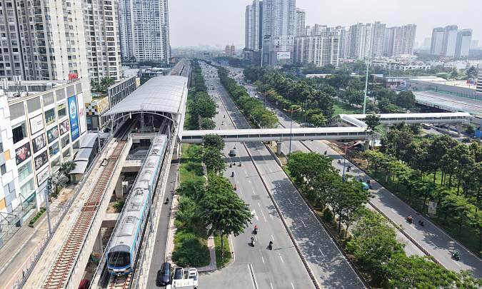 Property prices zoom along HCMC’s first metro line