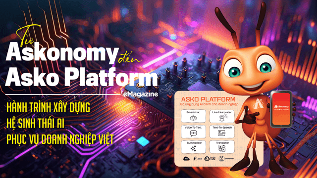 Từ Askonomy đến Asko Platform – Hành trình xây dựng hệ sinh thái AI phục vụ doanh nghiệp Việt