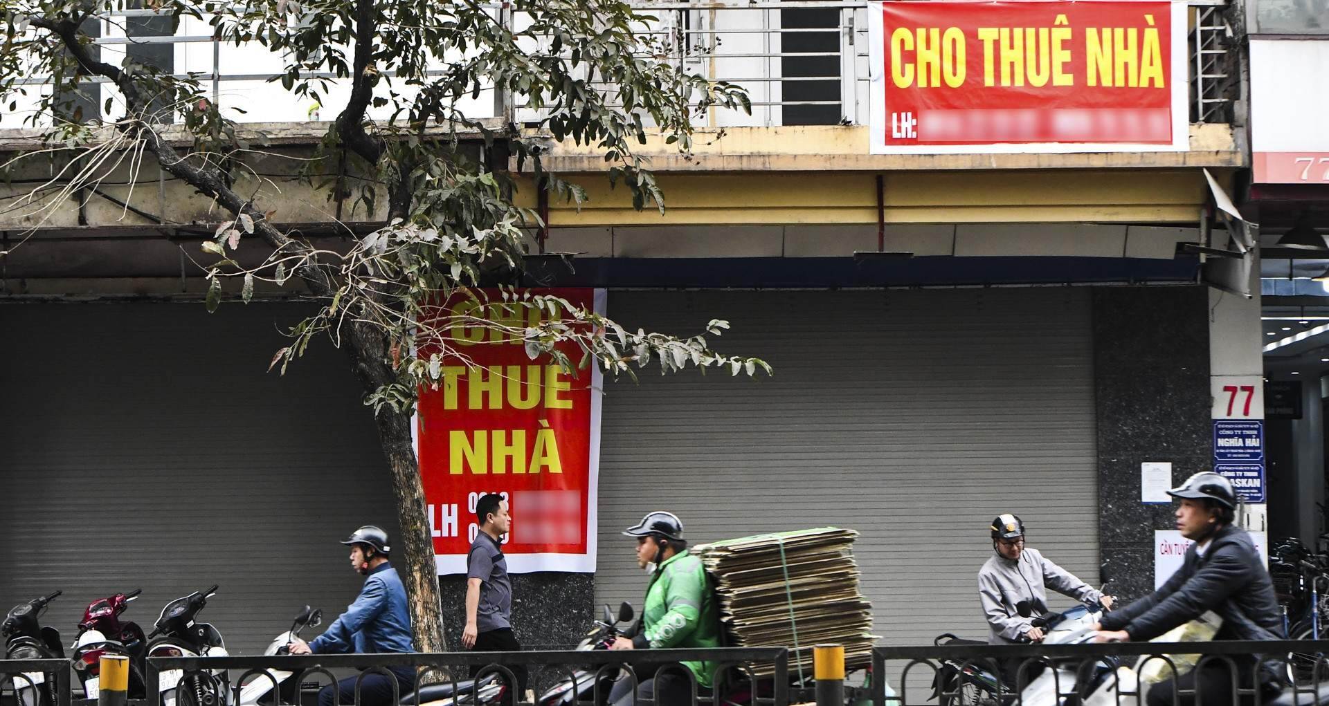 Hàng loạt mặt bằng đắc địa ở Hà Nội lên giá cho thuê Hàng loạt mặt bằng đắc địa ở Hà Nội lên giá cho thuê