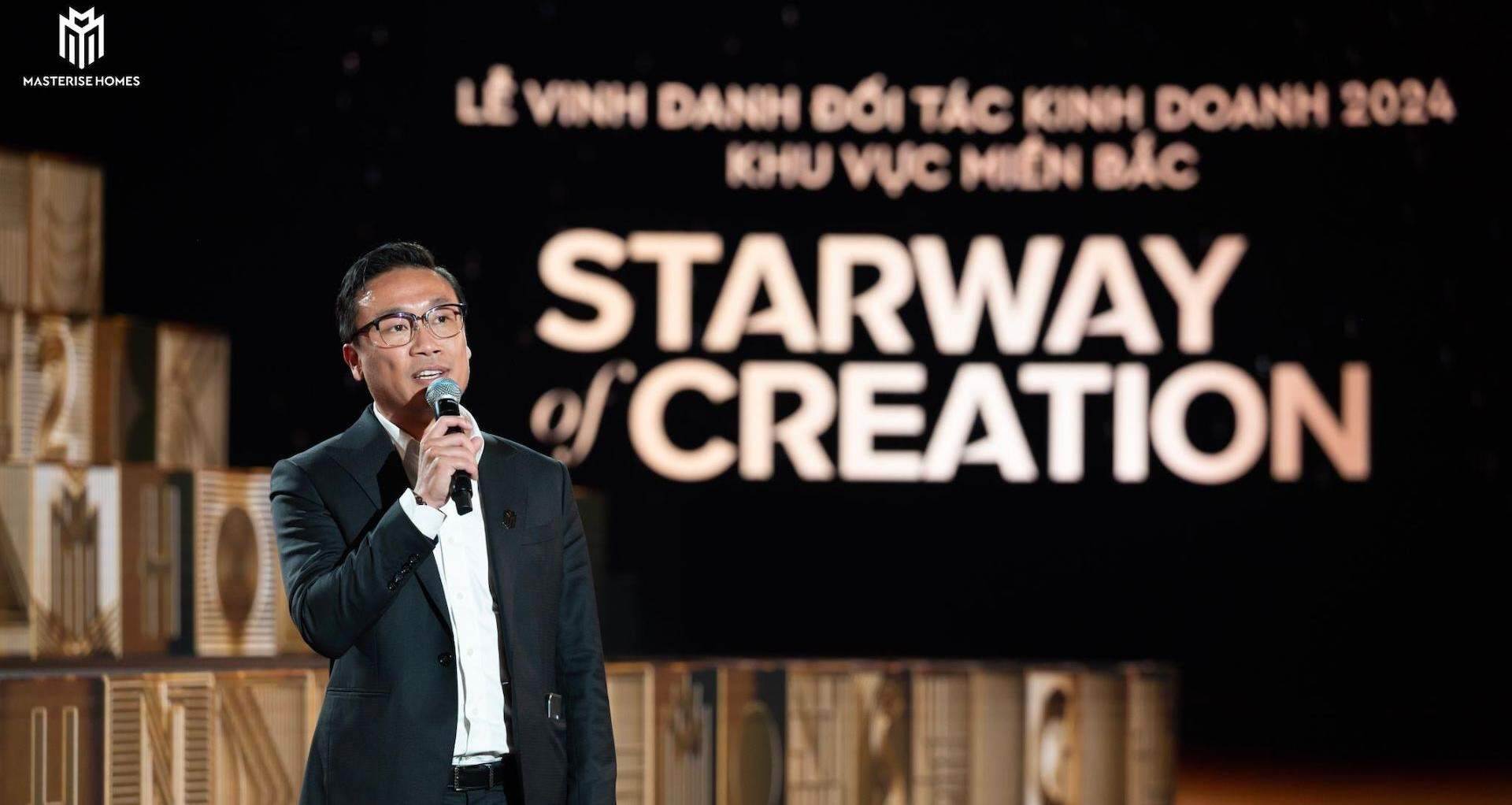 Masterise Homes tiếp lửa các ‘ngôi sao kinh doanh’ tại Starway of Creation Masterise Homes tiếp lửa các ‘ngôi sao kinh doanh’ tại Starway of Creation