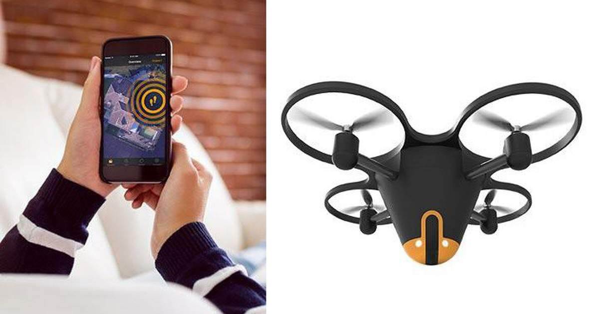 Dùng drone làm hệ thống giám sát nhà