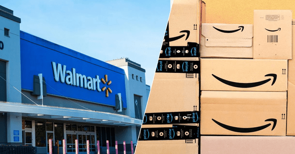 Lần đầu tiên trong lịch sử, doanh thu Amazon vượt Walmart, khiến chuỗi siêu thị lớn nhất Mỹ phá kỷ lục doanh số nhưng chẳng thể vui nổi