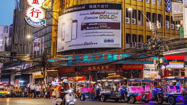 “Cơn sốt” vàng online ở Thái Lan