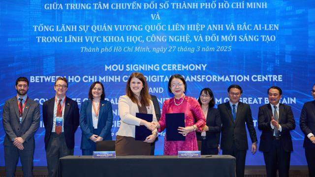 12 doanh nghiệp AI của Vương quốc Anh đến Việt Nam tìm cơ hội hợp tác