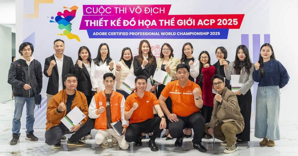 Các tài năng trẻ ‘Photoshop’ tranh vé thi Vô địch thiết kế đồ họa thế giới