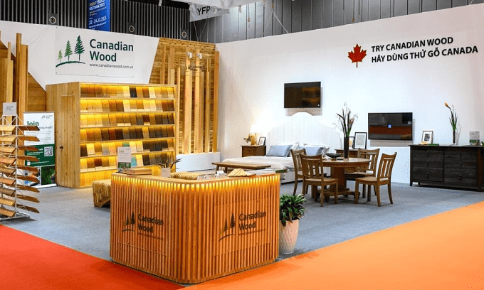 Canadian Wood Vietnam showcases furniture collections at premier trade shows Canadian Wood Vietnam showcases furniture collections at premier trade shows