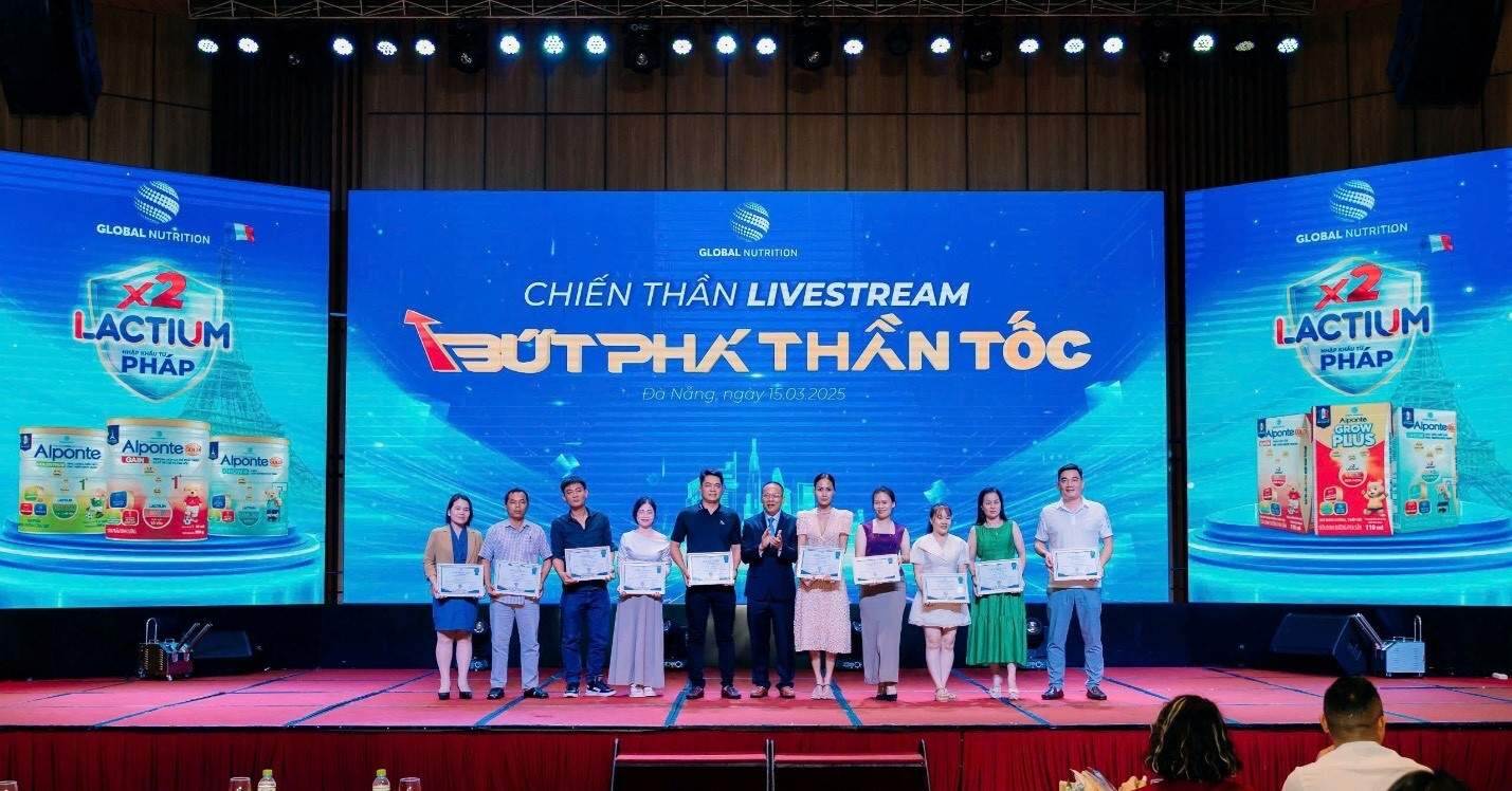 Global Nutrition đào tạo kỹ năng livestream cho hệ thống phân phối và đại lý