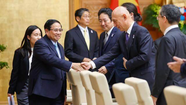 Thủ tướng cam kết “3 bảo đảm” với cộng đồng doanh nghiệp và nhà đầu tư Nhật Bản Thủ tướng cam kết “3 bảo đảm” với cộng đồng doanh nghiệp và nhà đầu tư Nhật Bản