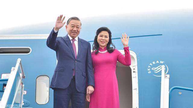 Tổng Bí thư Tô Lâm và Phu nhân lên đường thăm Indonesia, Ban Thư ký ASEAN và Singapore Tổng Bí thư Tô Lâm và Phu nhân lên đường thăm Indonesia, Ban Thư ký ASEAN và Singapore