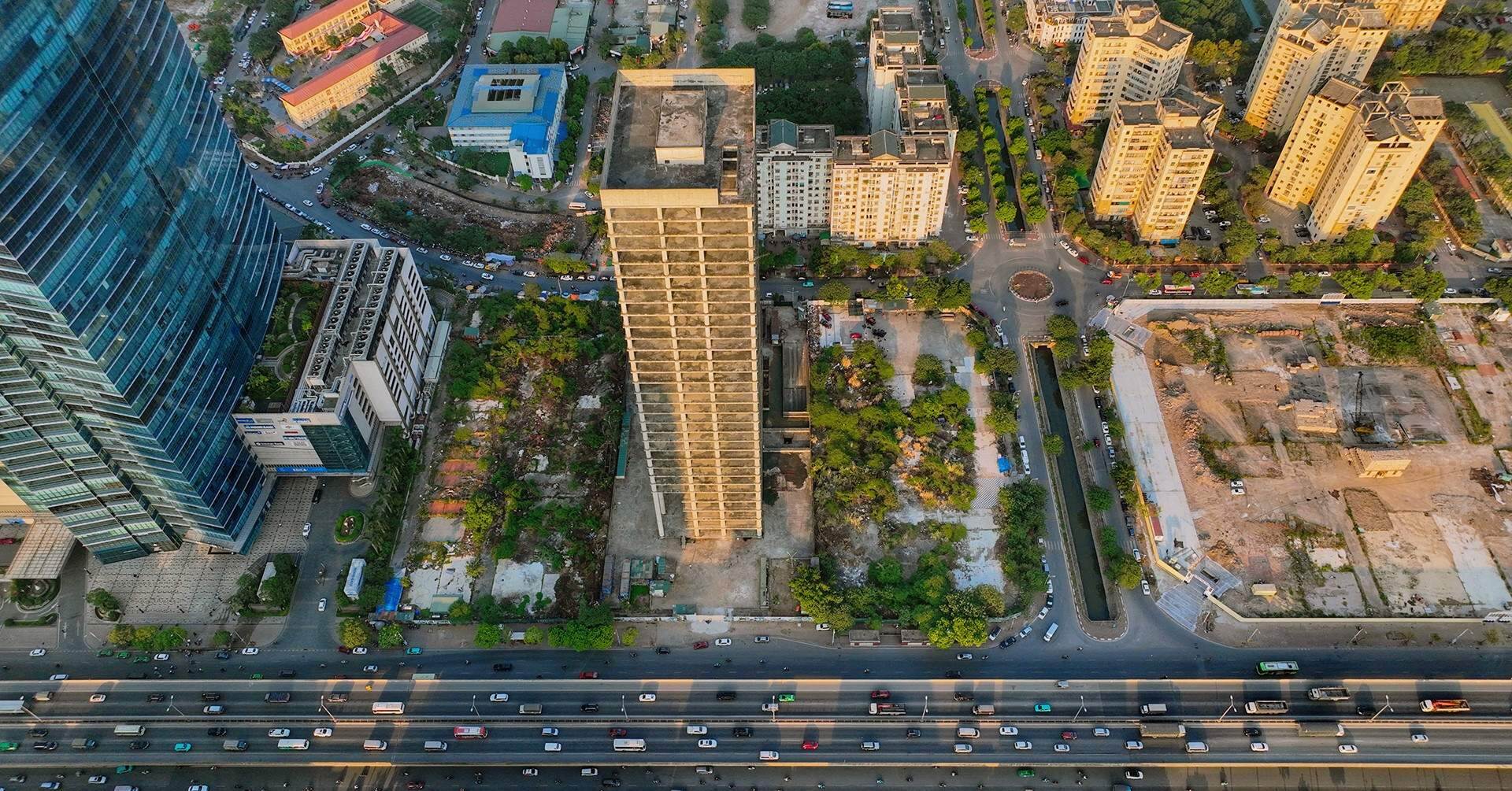 Cận cảnh tòa tháp nghìn tỷ trơ xương 10 năm khiến nguyên Chủ tịch Vicem bị bắt