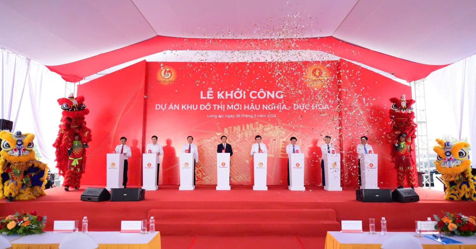 Vingroup khởi công dự án Vinhomes Green City tại Long An Vingroup khởi công dự án Vinhomes Green City tại Long An