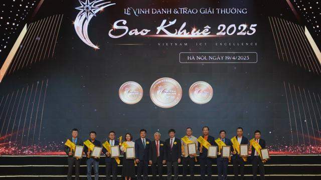 198 giải pháp công nghệ được vinh danh tại Sao Khuê 2025 có doanh thu gần 48.000 tỷ đồng