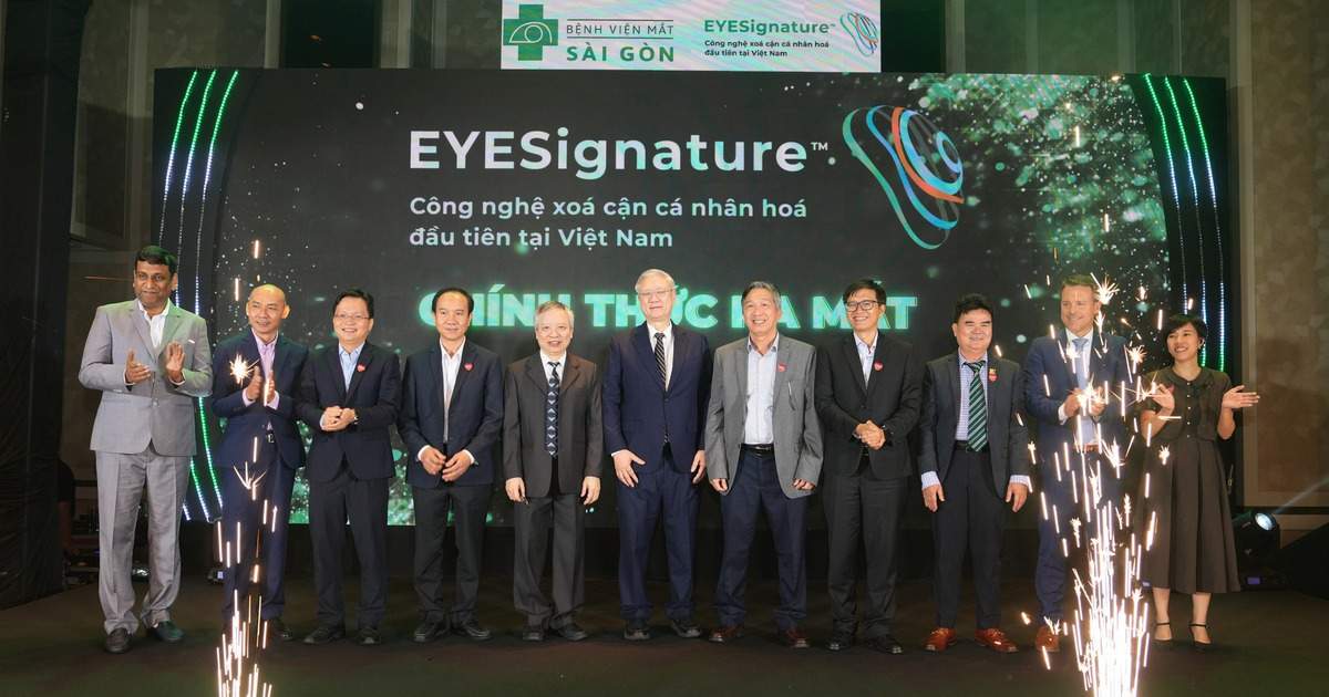 Bệnh viện Mắt Sài Gòn ra mắt EYESignature