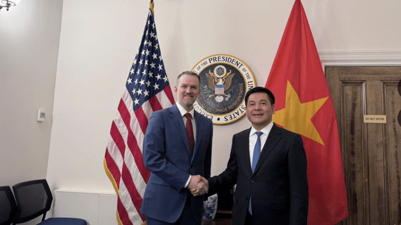 Cơ quan thương mại Mỹ mời đoàn Việt Nam sang họp về đàm phán thoả thuận thương mại