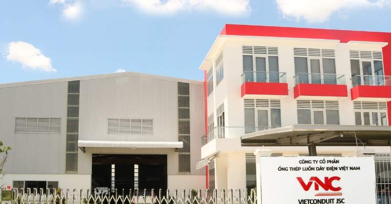 Ống thép luồn dây điện Vietconduit ghi dấu ấn trên thị trường vật tư cơ điện