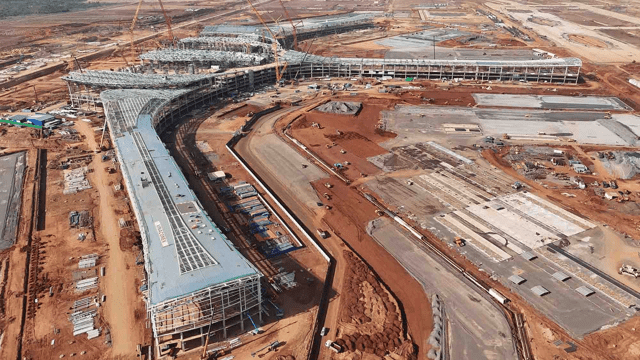 Sân bay Long Thành cập nhật các hạng mục sắp hoàn thành