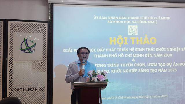 TP.HCM tuyển chọn, ươm tạo dự án đổi mới sáng tạo, khởi nghiệp sáng tạo năm 2025