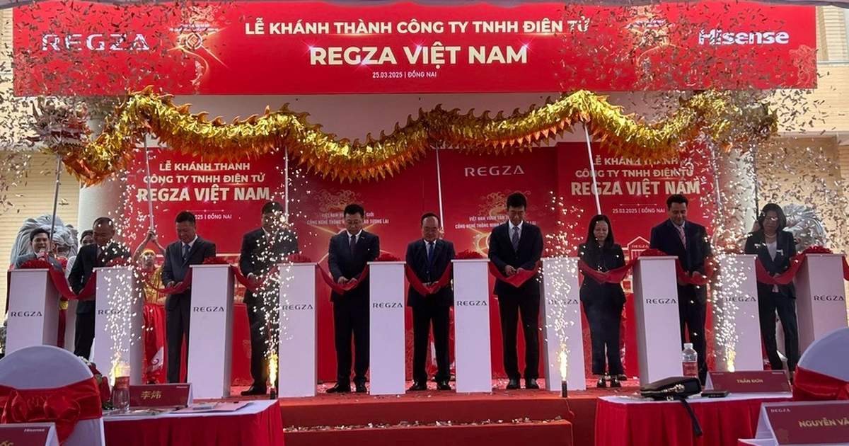 Tập đoàn Hisense chính thức vận hành nhà máy 40 triệu USD tại Đồng Nai Tập đoàn Hisense chính thức vận hành nhà máy 40 triệu USD tại Đồng Nai