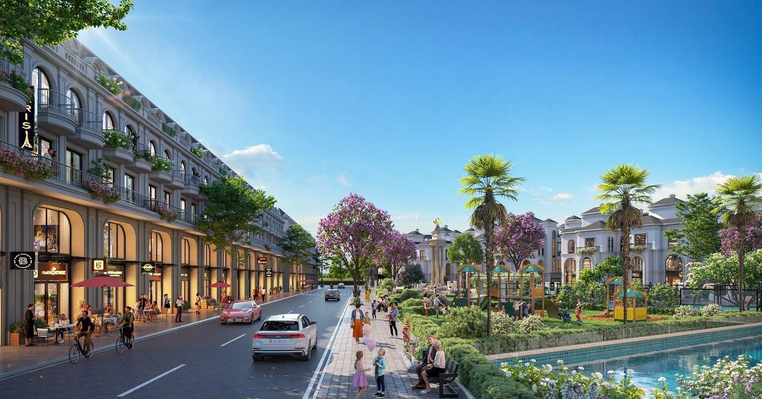 Chuỗi tiện ích nâng tầm đô thị tại City Rise