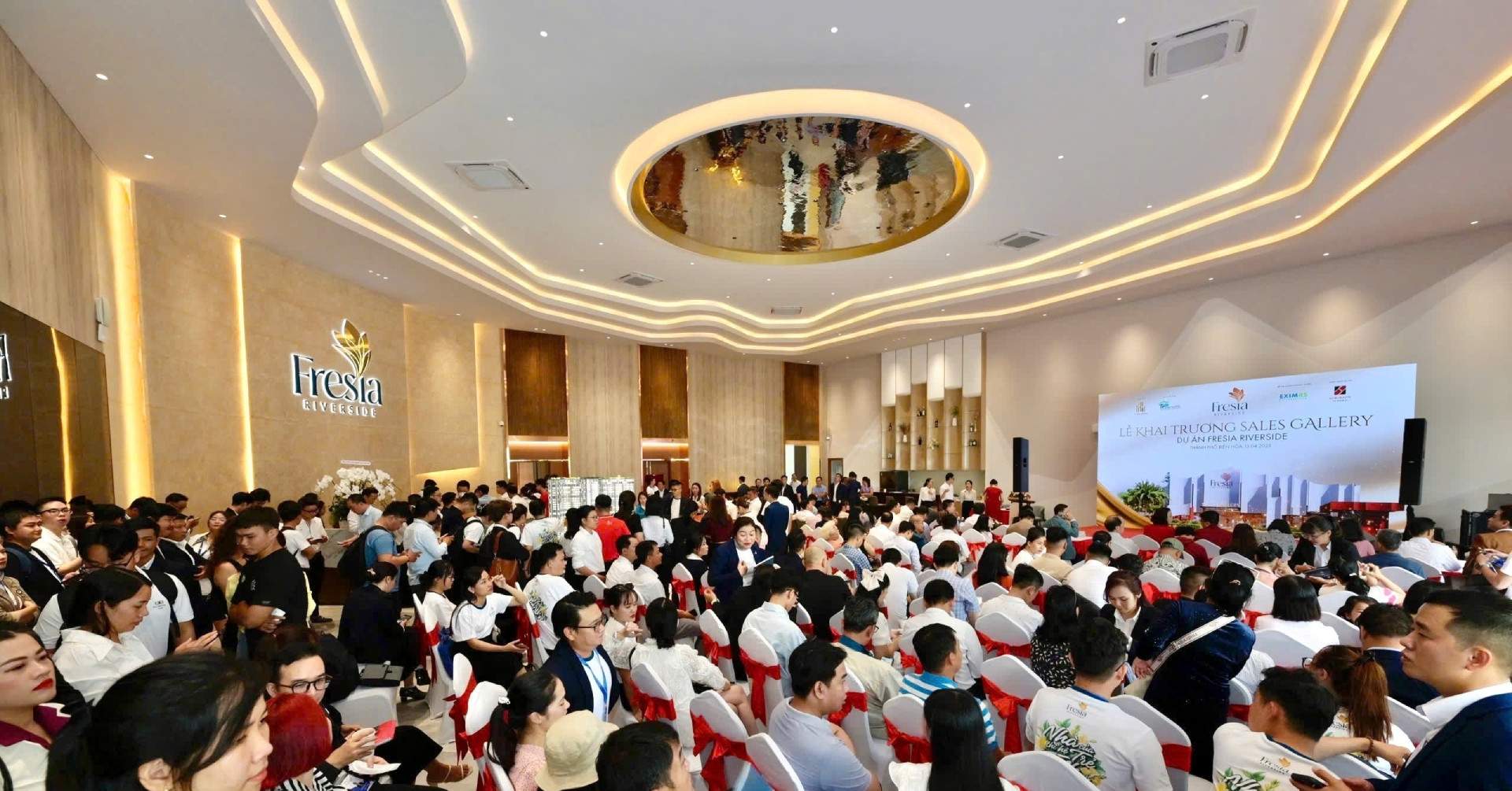 Dự án Fresia Riverside khai trương căn hộ mẫu