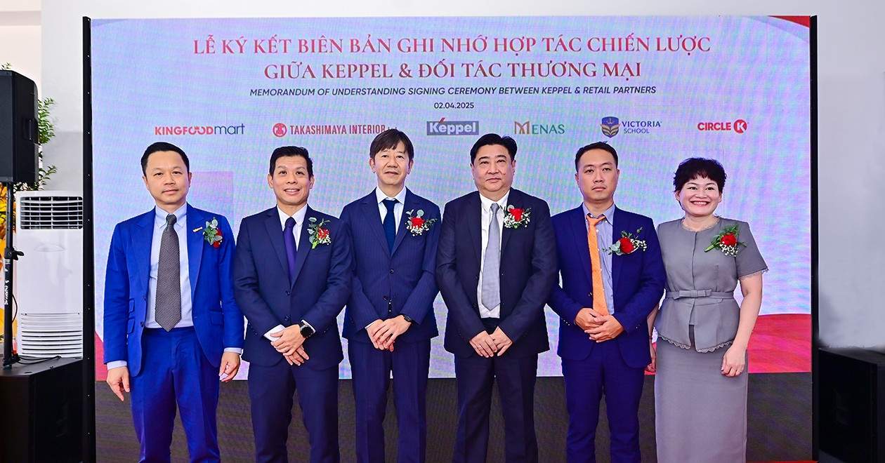 Keppel Việt Nam ‘bắt tay’ hợp tác với các thương hiệu tiêu dùng cao cấp 