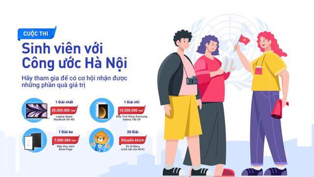Hiệp hội An ninh mạng quốc gia Việt Nam phát động Cuộc thi “Sinh viên với Công ước Hà Nội” từ 21/5-20/6/2025