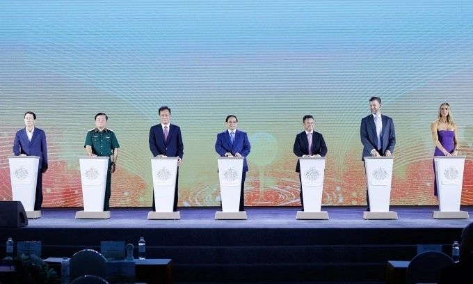 PM attends groundbreaking ceremony of Trump Organization’s .5B hotel, golf project in northern Vietnam PM attends groundbreaking ceremony of Trump Organization’s .5B hotel, golf project in northern Vietnam