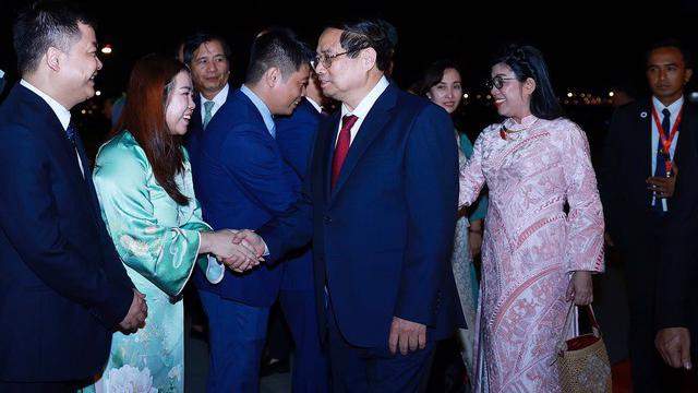 Thủ tướng Phạm Minh Chính tới Kuala Lumpur, bắt đầu thăm Malaysia và dự Hội nghị Cấp cao ASEAN Thủ tướng Phạm Minh Chính tới Kuala Lumpur, bắt đầu thăm Malaysia và dự Hội nghị Cấp cao ASEAN