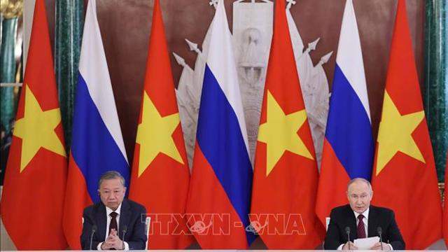 Tuyên bố chung về những định hướng lớn của quan hệ Đối tác Chiến lược toàn diện Việt Nam – Nga trong giai đoạn hợp tác mới