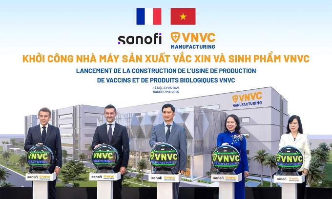 VNVC begins construction on M vaccine factory VNVC begins construction on M vaccine factory